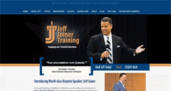 Desktop Screenshot of jeffjoiner.com